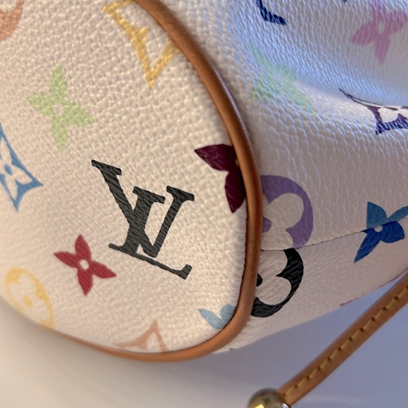 LOUIS VUITTON Murakami White Multicolor Theda GM Bag Limited edition - Picture 13 of 16